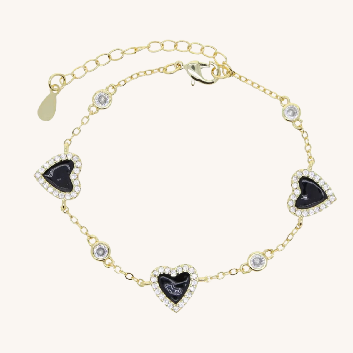 Lovely Hearts and a Diamond Bracelet