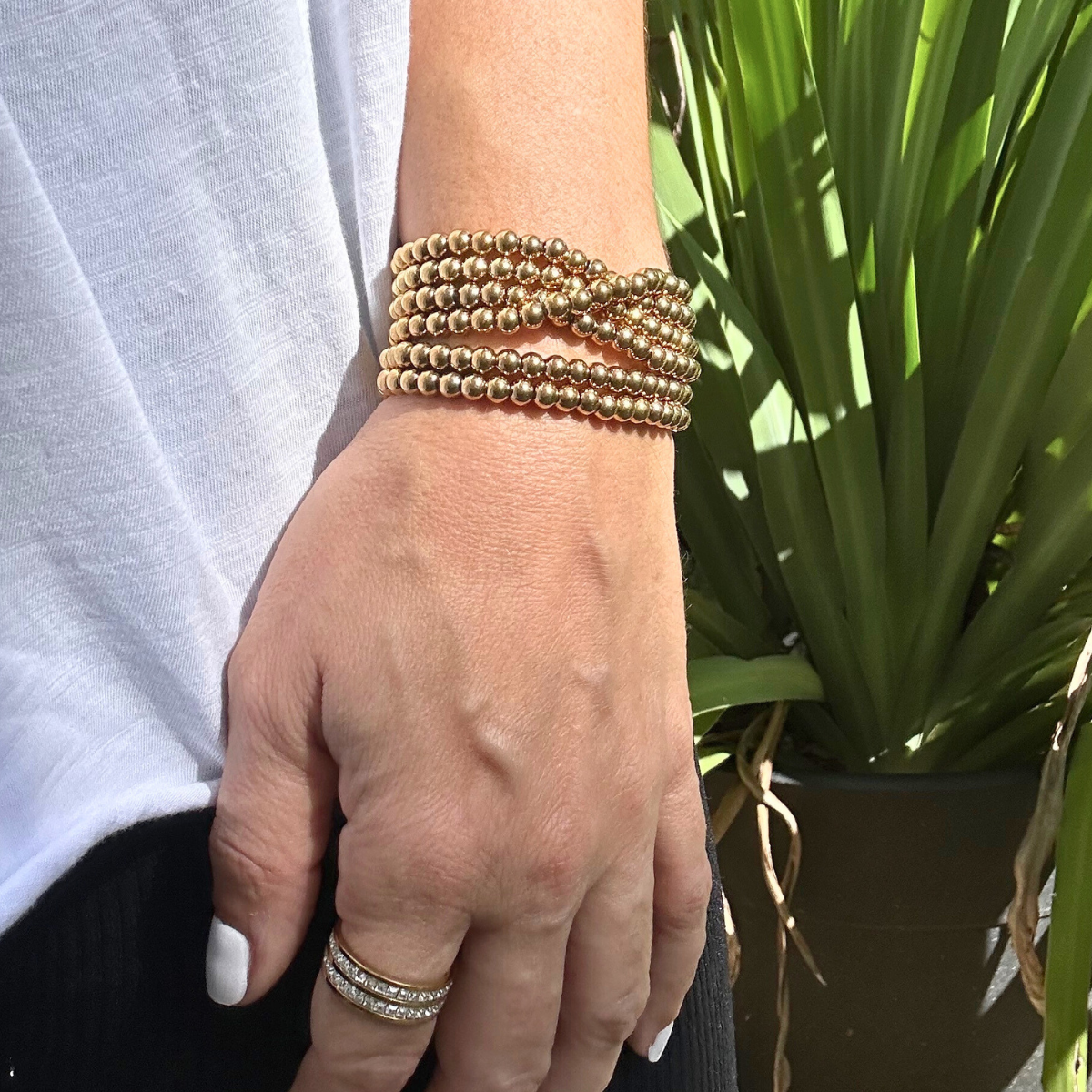 The Good Vibes Gang Beads Bracelet