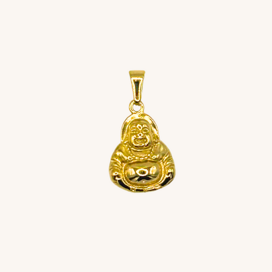 Gold Buddah Necklace Charm