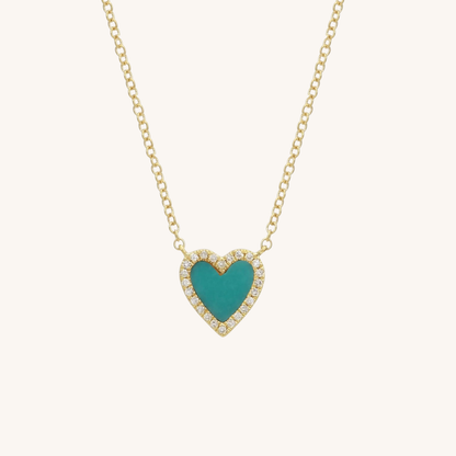 Mini Amour de Soi Pave Necklace