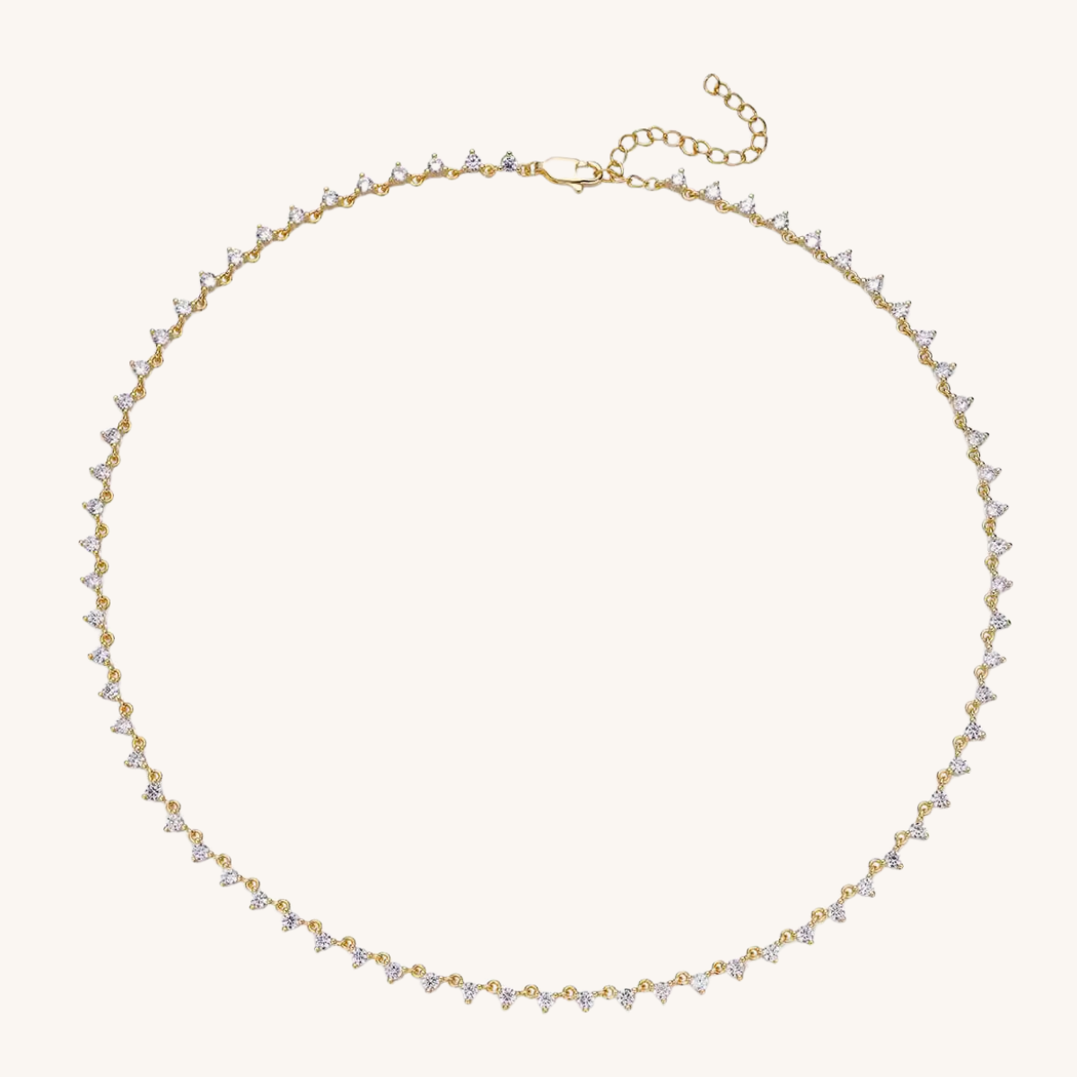 Cleo Diamonds & Gold Necklace