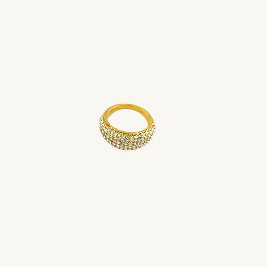 Chunky Pave Cleo Ring